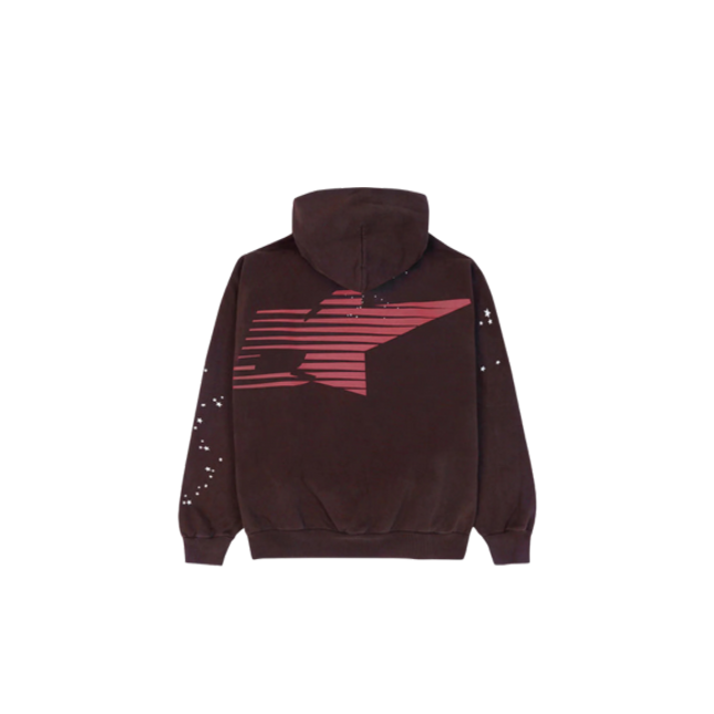 Sp5der Araignee Hoodie Brown - SneakCenter