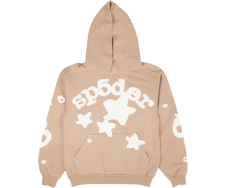 Sp5der Beluga Hoodie Sand