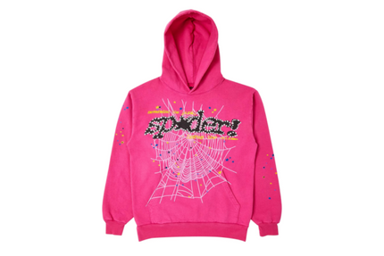 Sp5der P*NK V2 Hoodie Pink - SneakCenter