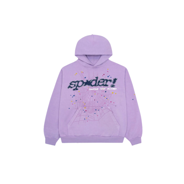 Sp5der Hoodie Purple Acai - SneakCenter