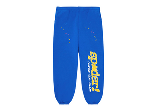 Sp5der TC Sweatpants Blue