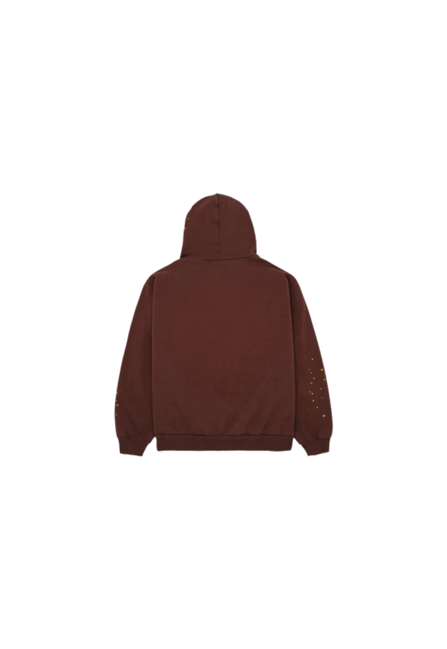 Sp5der Web Hoodie Brown - SneakCenter