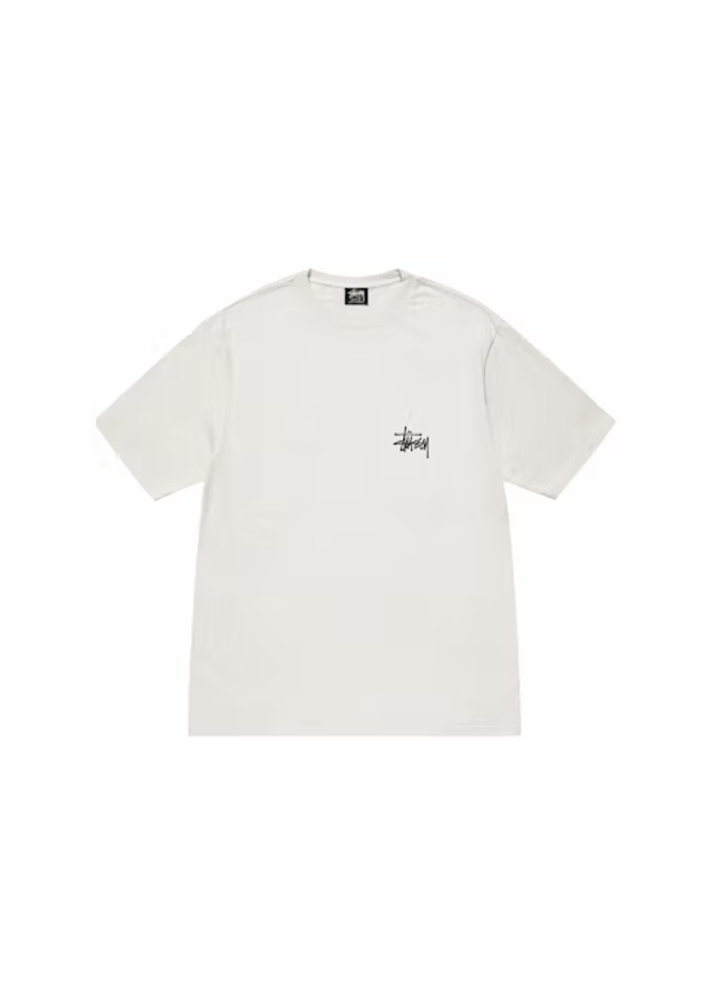 Stussy Basic Pigment Dyed T-Shirt Natural - SneakCenter
