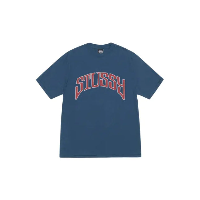 Stüssy Pigment Dyed Arched Navy - SneakCenter