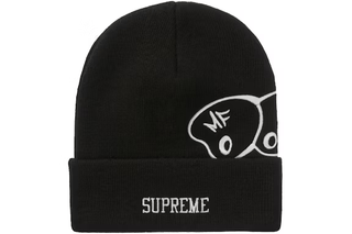 Supreme MF DOOM Beanie Black