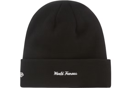 Supreme New Era Box Logo Beanie (FW22) Black - SneakCenter