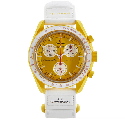 Swatch x Omega Bioceramic Moonswatch Mission to Sun - SneakCenter