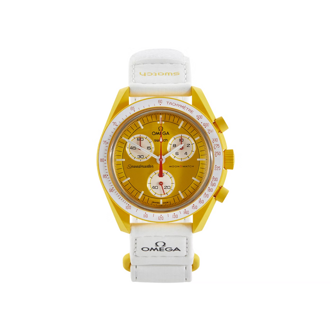 Swatch x Omega Bioceramic Moonswatch Mission to Sun - SneakCenter