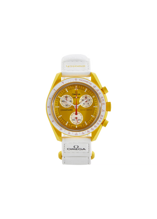 Swatch x Omega Bioceramic Moonswatch Mission to Sun - SneakCenter