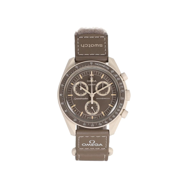 Swatch x Omega Bioceramic Moonswatch Mission On Earth Desert - SneakCenter