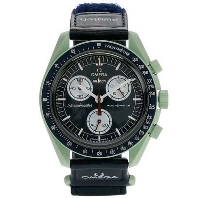 Swatch x Omega Bioceramic Moonswatch Mission to Earth - SneakCenter