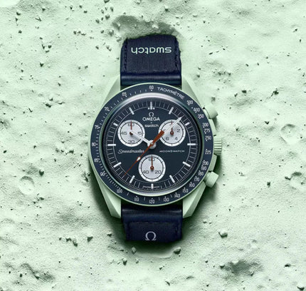 Swatch x Omega Bioceramic Moonswatch Mission to Earth - SneakCenter