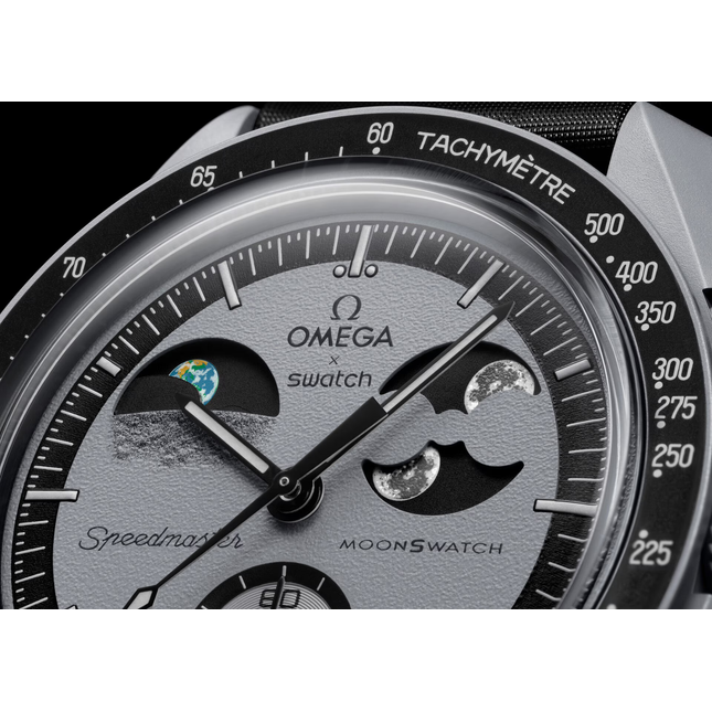 Swatch x Omega Bioceramic Moonswatch Mission to Earthphase - SneakCenter
