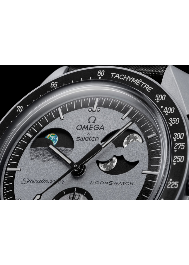 Swatch x Omega Bioceramic Moonswatch Mission to Earthphase - SneakCenter