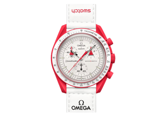 Swatch x Omega Bioceramic Moonswatch Mission to Mars