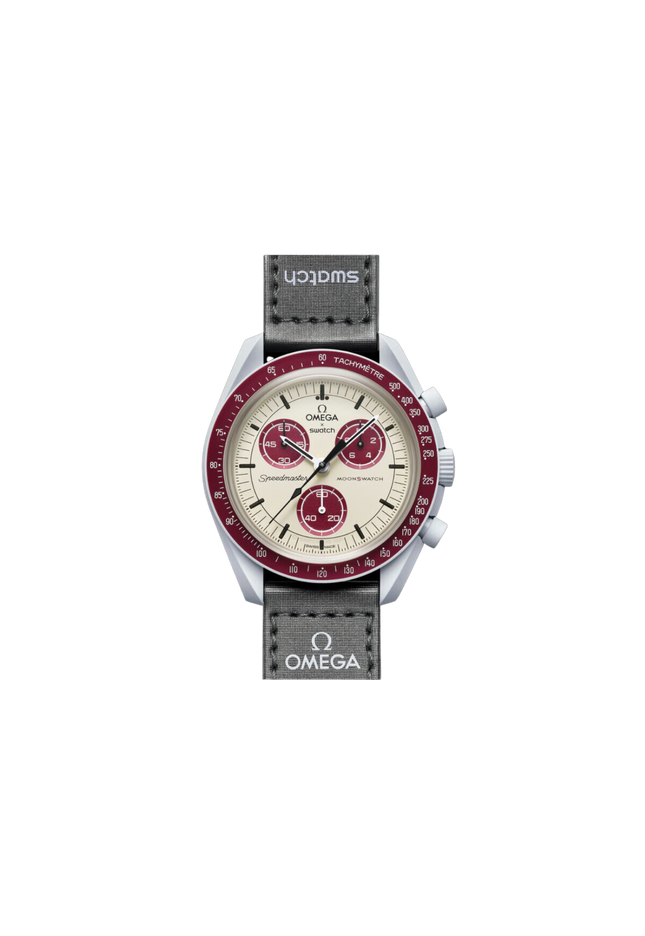 Swatch x Omega Bioceramic Moonswatch Mission to Pluto - SneakCenter