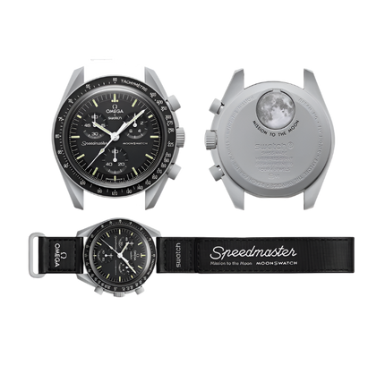 Swatch x Omega Bioceramic Moonswatch Mission to Moon - SneakCenter