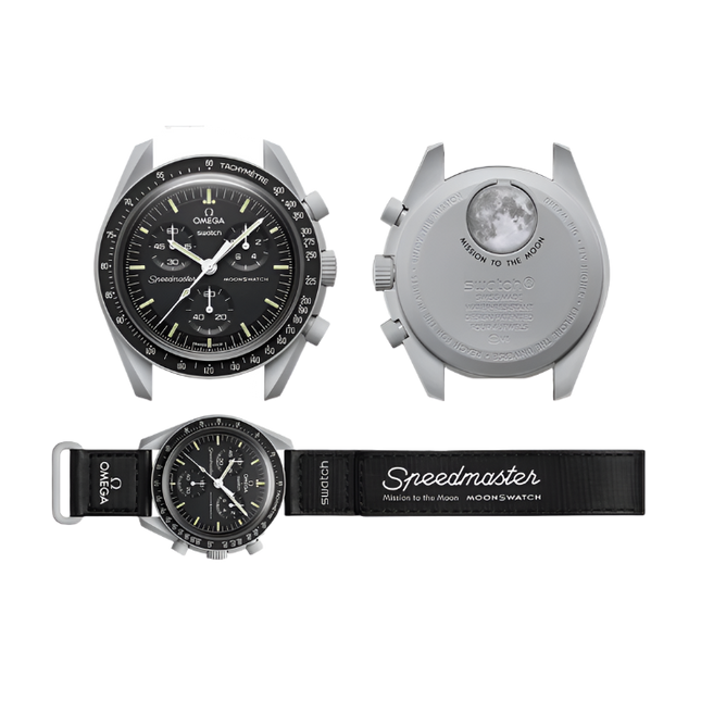 Swatch x Omega Bioceramic Moonswatch Mission to Moon - SneakCenter