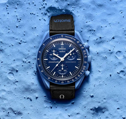 Swatch x Omega Bioceramic Moonswatch Mission to Neptune - SneakCenter