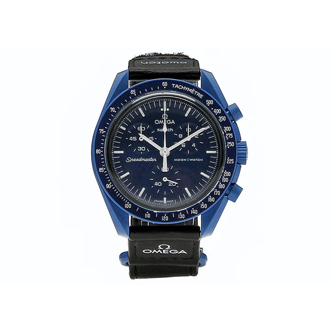 Swatch x Omega Bioceramic Moonswatch Mission to Neptune - SneakCenter
