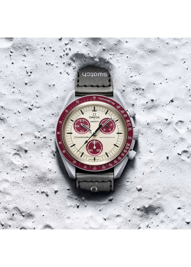 Swatch x Omega Bioceramic Moonswatch Mission to Pluto - SneakCenter