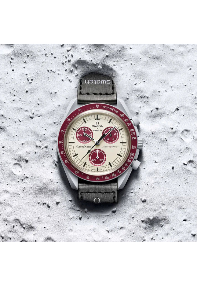 Swatch x Omega Bioceramic Moonswatch Mission to Pluto - SneakCenter