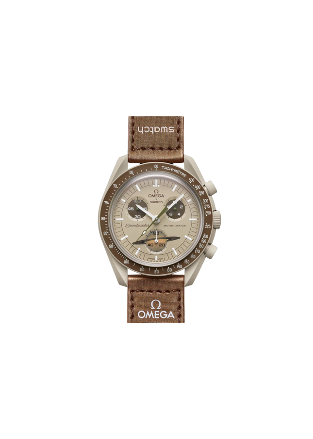 Swatch x Omega Bioceramic Moonswatch Mission to Saturn - SneakCenter