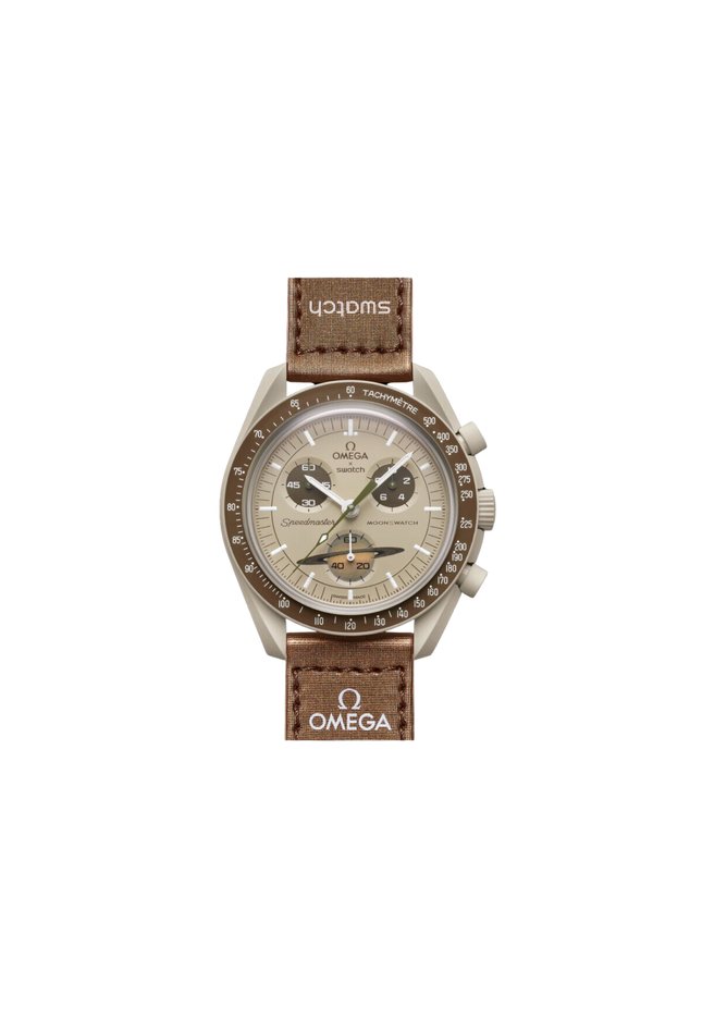 Swatch x Omega Bioceramic Moonswatch Mission to Saturn - SneakCenter