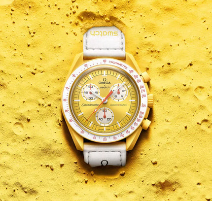 Swatch x Omega Bioceramic Moonswatch Mission to Sun - SneakCenter