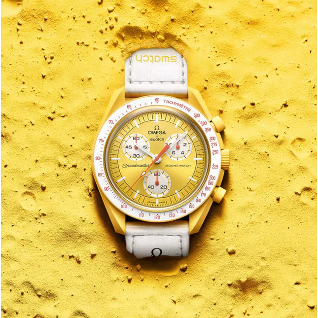 Swatch x Omega Bioceramic Moonswatch Mission to Sun - SneakCenter