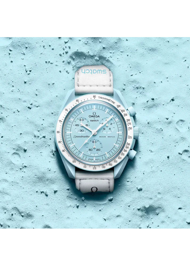Swatch x Omega Bioceramic Moonswatch Mission to Uranus - SneakCenter