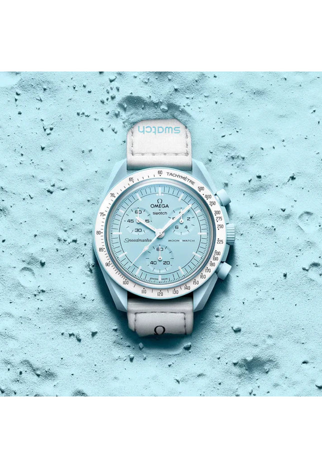 Swatch x Omega Bioceramic Moonswatch Mission to Uranus - SneakCenter
