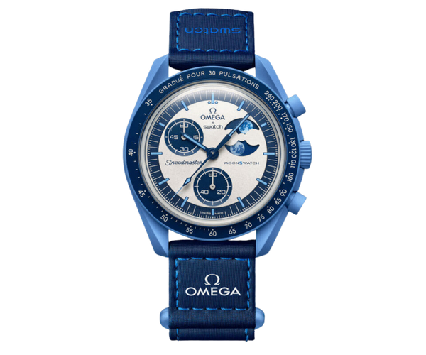 Swatch x Omega Bioceramic Moonswatch Mission to the Super Blue