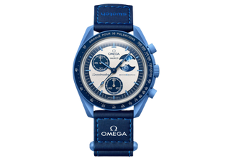 Swatch x Omega Bioceramic Moonswatch Mission to the Super Blue Moonphase