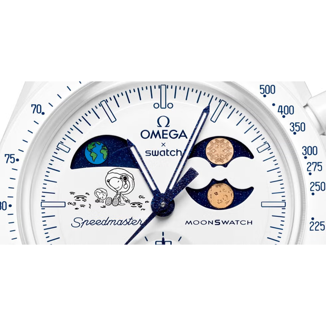 Swatch x Omega Mission to Earthphase Moonshine Gold Cold Moon