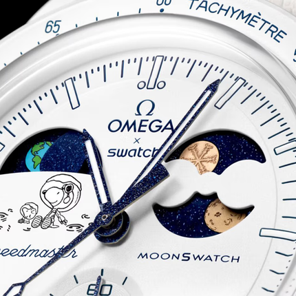 Swatch x Omega Mission to Earthphase Moonshine Gold Cold Moon