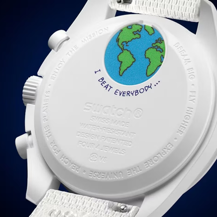 Swatch x Omega Mission to Earthphase Moonshine Gold Cold Moon