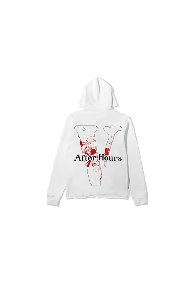 The Weeknd x Vlone Bat Country Pullover Hood White - SneakCenter