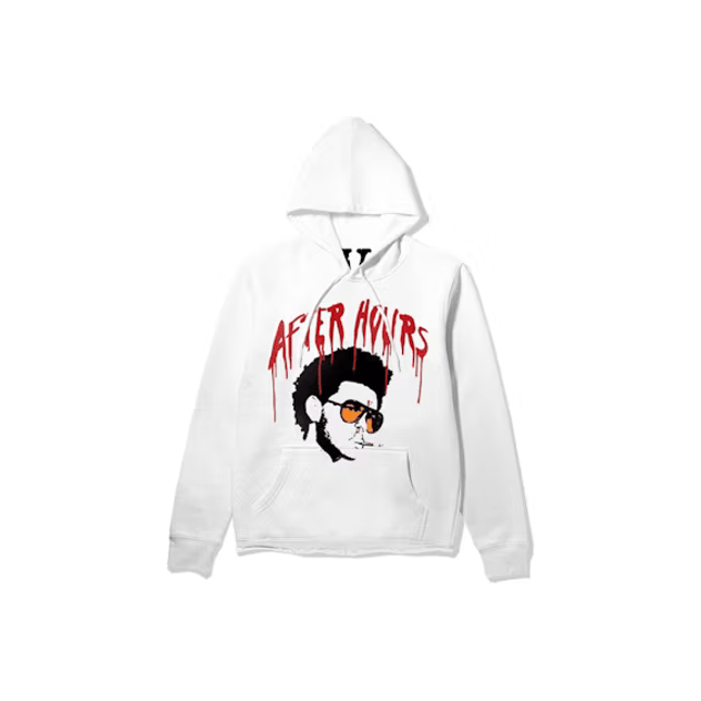 The Weeknd x Vlone Bat Country Pullover Hood White - SneakCenter