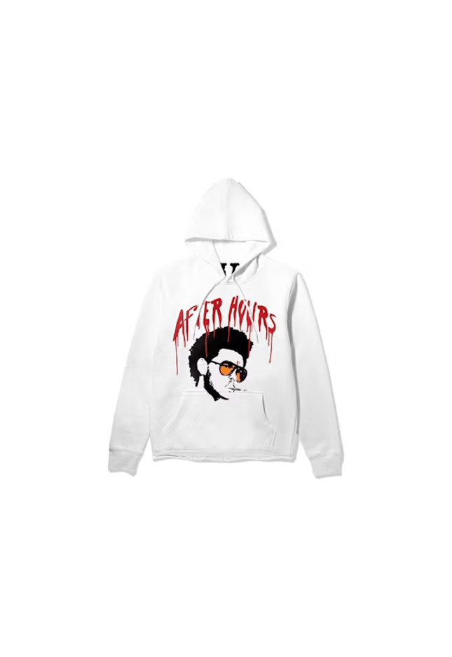 The Weeknd x Vlone Bat Country Pullover Hood White - SneakCenter