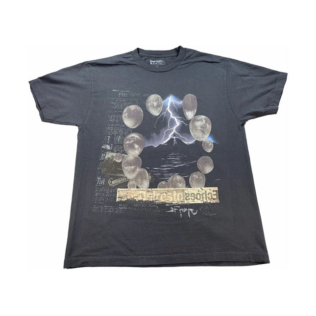 Travis Scott Utopia Echoes Circus Maximus Black Tee - SneakCenter