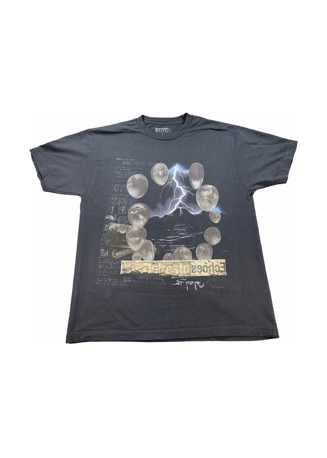 Travis Scott Utopia Echoes Circus Maximus Black Tee - SneakCenter