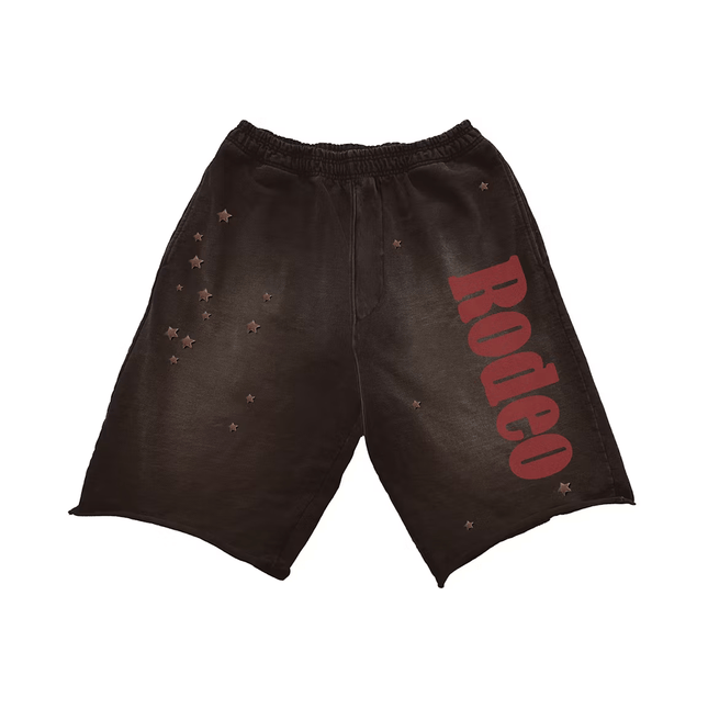 Travis Scott Cactus Jack x Sp5der Days Before Rodeo Shorts - SneakCenter