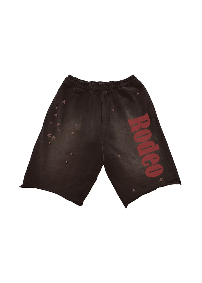 Travis Scott Cactus Jack x Sp5der Days Before Rodeo Shorts - SneakCenter