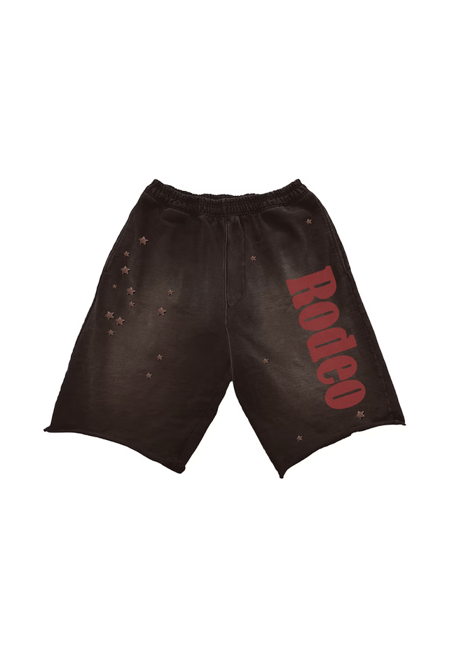 Travis Scott Cactus Jack x Sp5der Days Before Rodeo Shorts - SneakCenter