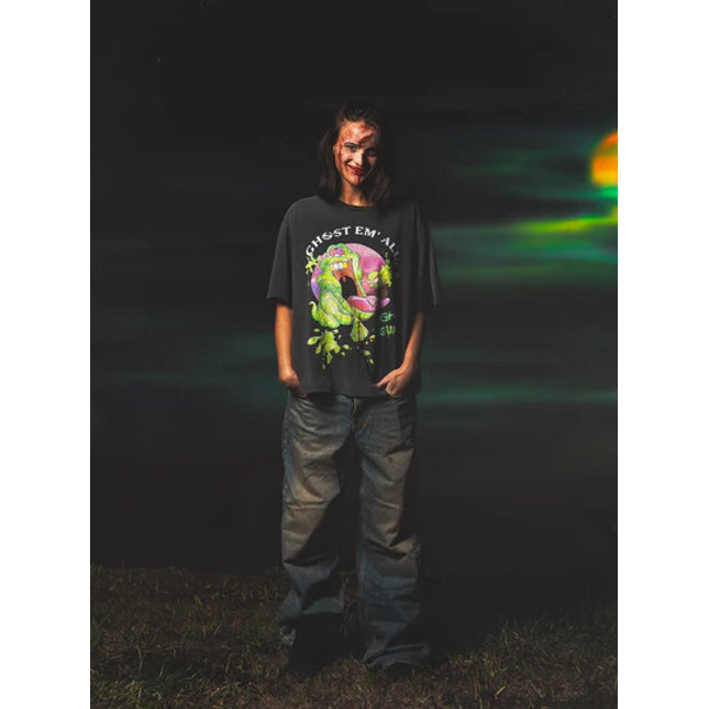 Triple Sevens Ghost Em T-Shirt Black