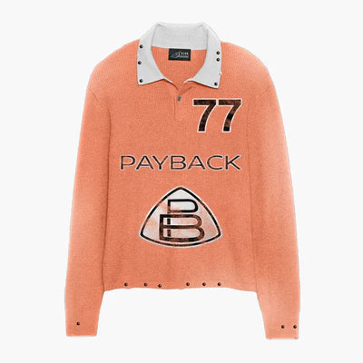 Triple Sevens Payback Polo Orange