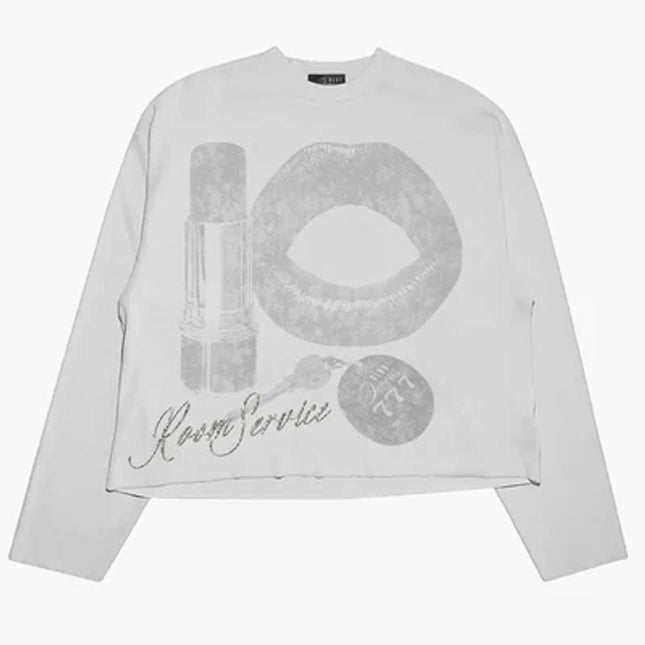 Triple Sevens Room Service Long Sleeve Tee White