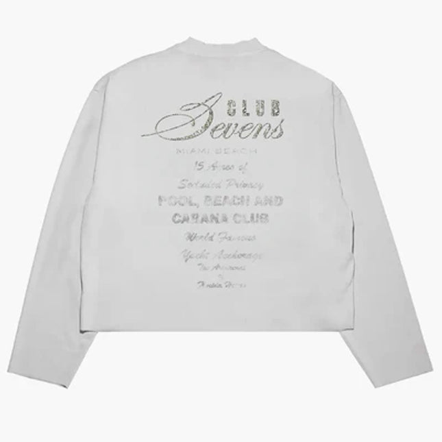 Triple Sevens Room Service Long Sleeve Tee White