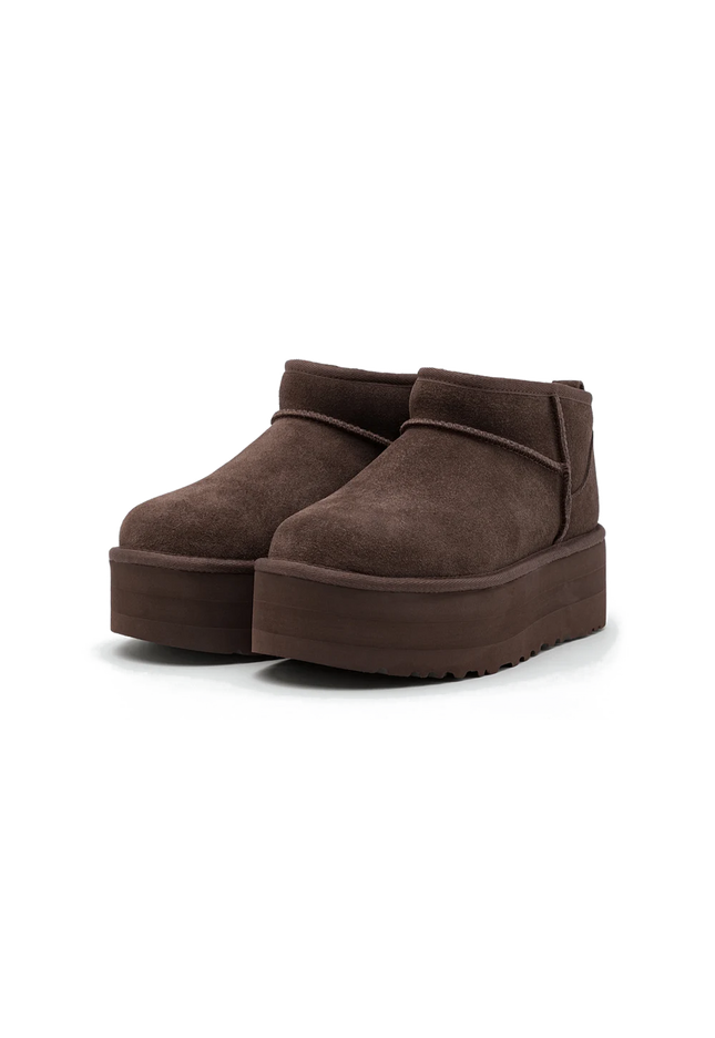 UGG Classic Ultra Mini Platform Boot Burnt Cedar - SneakCenter